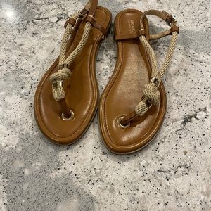 Michael Kors rope sandals. New!! Size 9.5